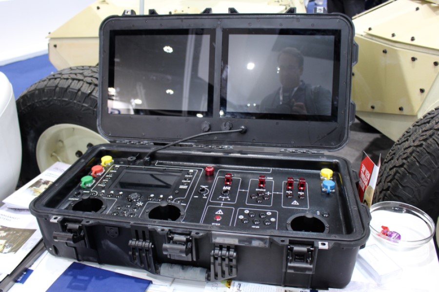 UGV control panel, Defense Express