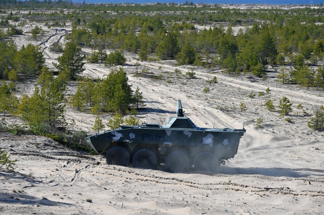 Patria NEMO self-propelled mortar