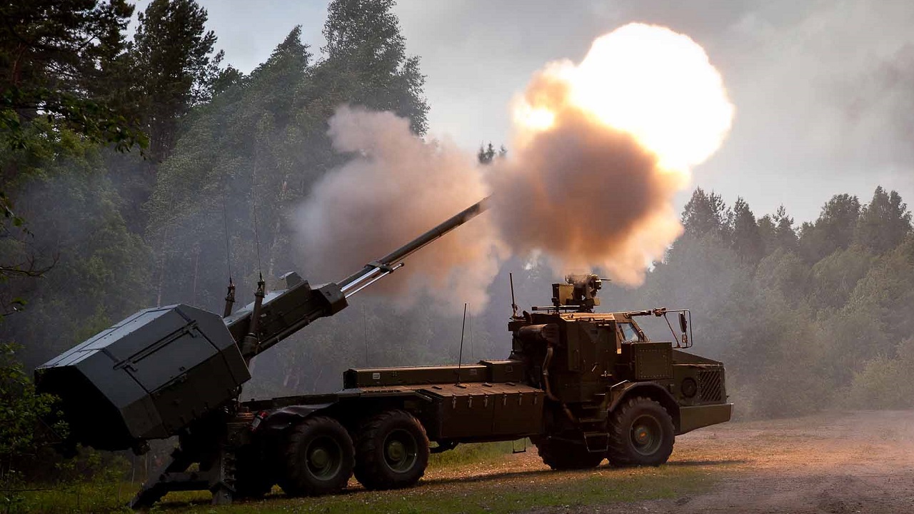 155mm self-propelled howitzer Archer