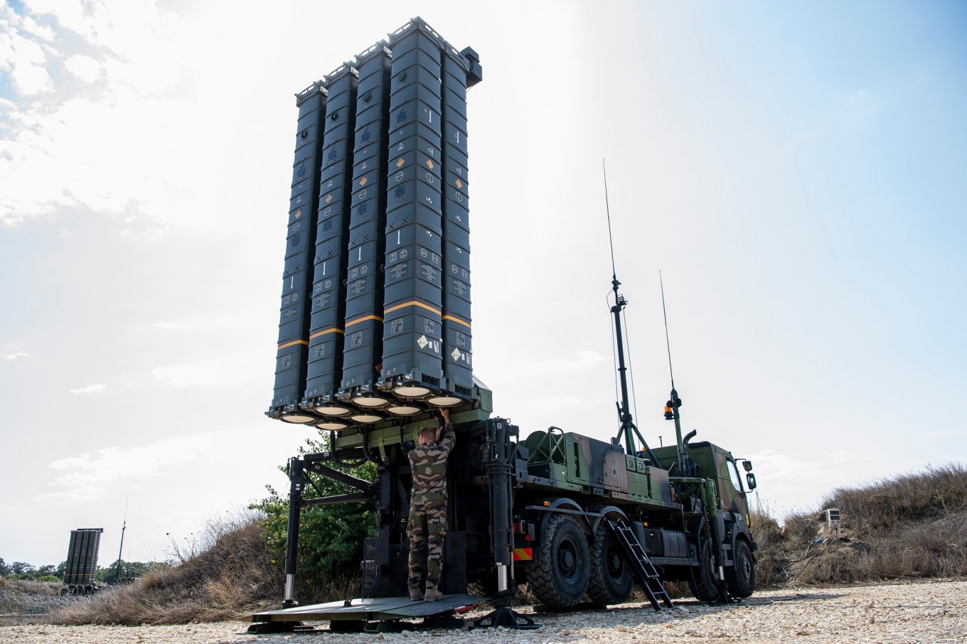 Ukraine Develops Strategic Air Defense System, Invites EU to Join the Effort, SAMP/T surface-to-air missile launcher developed in cooperation by France and Italy