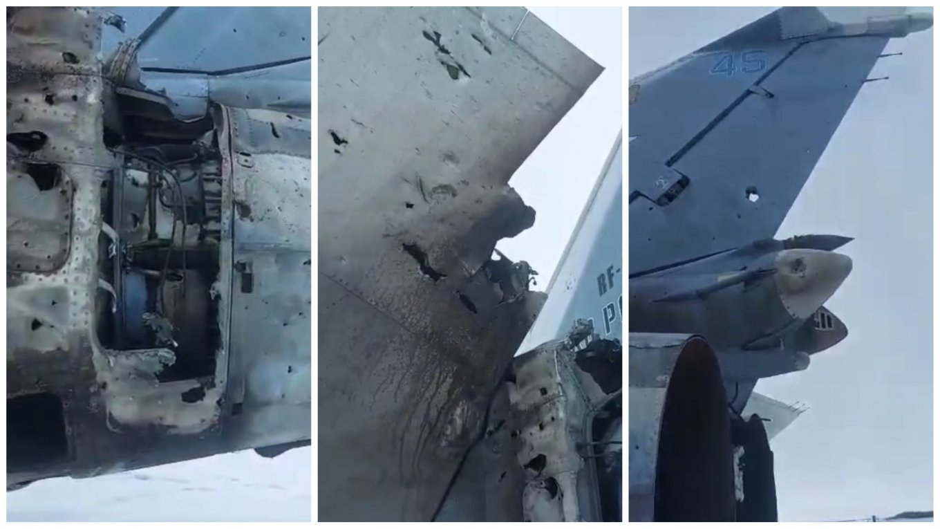 Consequences of Ukraine’s MANPADS Unit Strike at russia’s Su-24 (Video), Defense Express, war in Ukraine, Russian-Ukrainian war