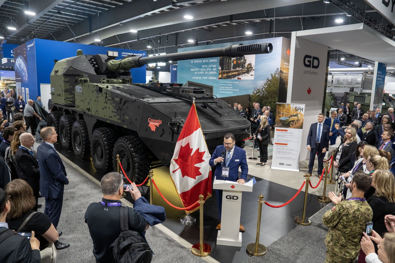 GRIZZLY LAV SPH / Photo credit: GDLS Canada