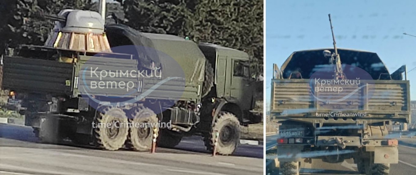 Russia Unveils Hybrid Weapon: AK-630 Naval Gun Mounted on KamAZ Truck