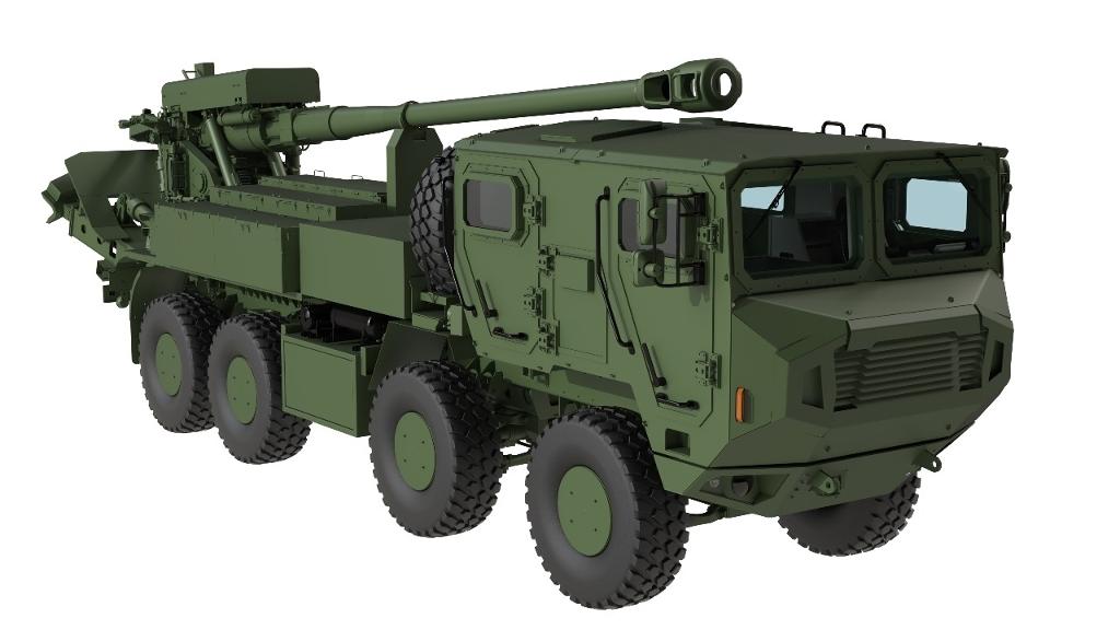 Internetional patent for 2S22 Bohdana on an updated chassis, Could Rheinmetall's New TGS-MIL Protected Truck Become the Next Platform for Ukraine's 2S22 Bogdana Howitzer?