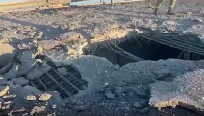 Destruction of the Antonivsky bridge, Defense Express