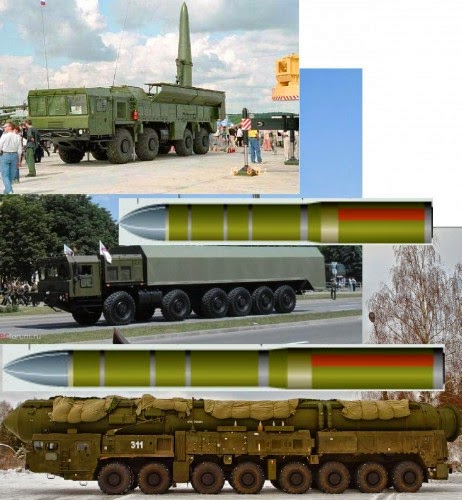 Possible configuration of the RS-26 Rubezh MRBM, Iskander SRBM, and Yars ICBM / Defense Express / If Putin Mentioned Oreshnik Again, Here's What We Know About This MRBM