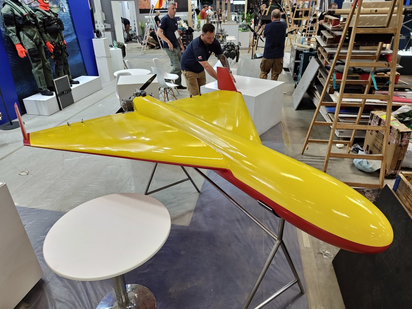 Polish Shahed analog under PLargonia project during design / Photo credit: @MStrembski
