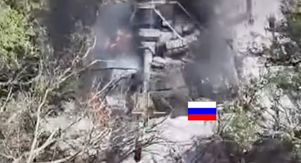 russian T-72 tank / Screenshot from video