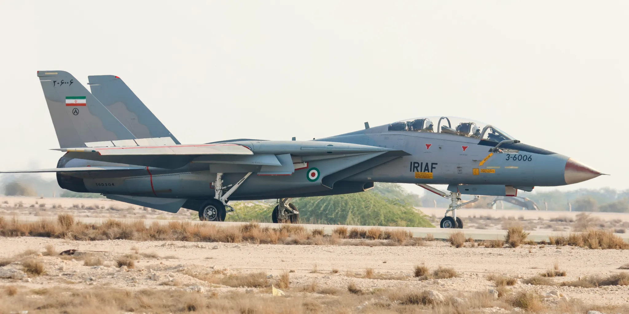 An F-14 Tomcat of the iranian Air Force is being prepared for takeoff, December 2024 / Defense Express / How Critical Was iran's Loss of F-14 Tomcat to Israeli Strikes, and Where're the MiG-29s