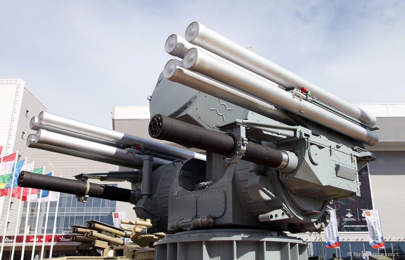 Pantsir-ME anti-aircraft missile and artillery complex