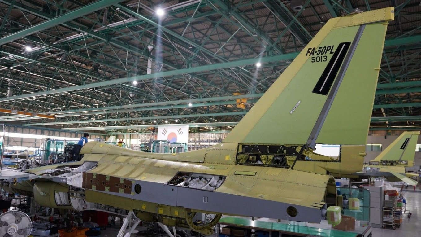 FA-50PL construction process for Poland