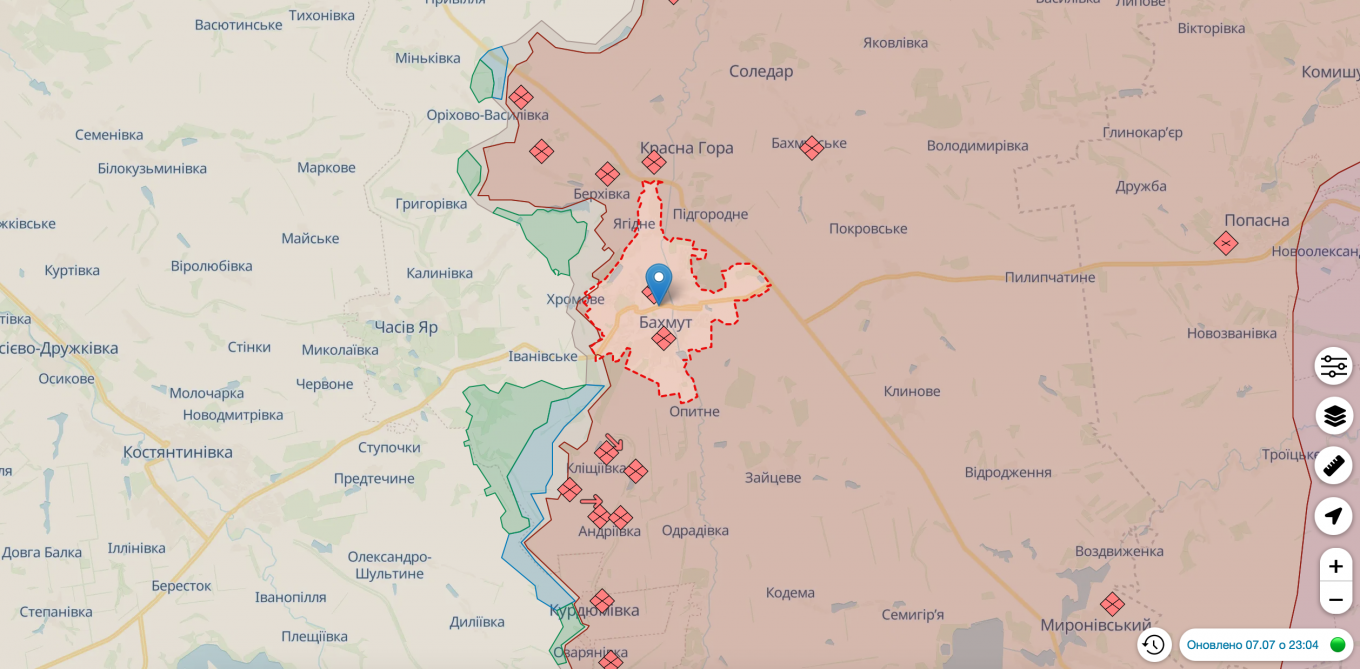 Bakhmut Defense Express The UK Defense Intelligence: russia Can’t Concede Bakhmut, Despite Ukrainian Advances