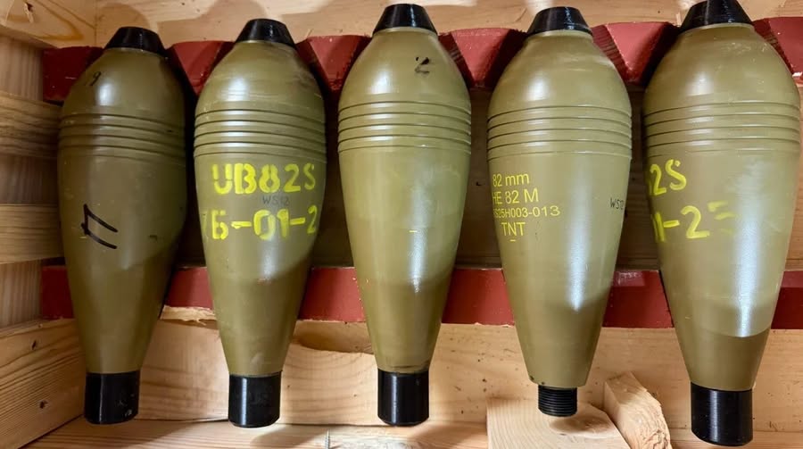 Ukrainian UB82D Drones with a 25-km Range Give 82-mm Mortar Rounds a New Lease on Life, Defense Express
