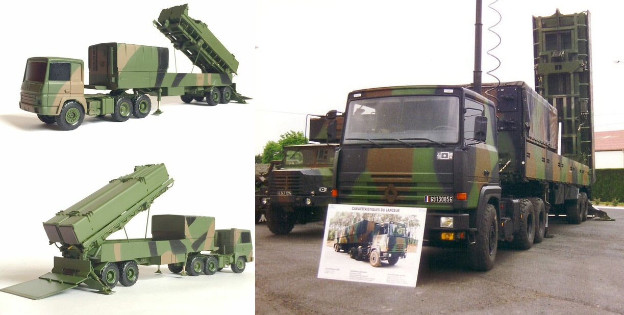 France’s Hadès short-range ballistic missile designed for nuclear warheads