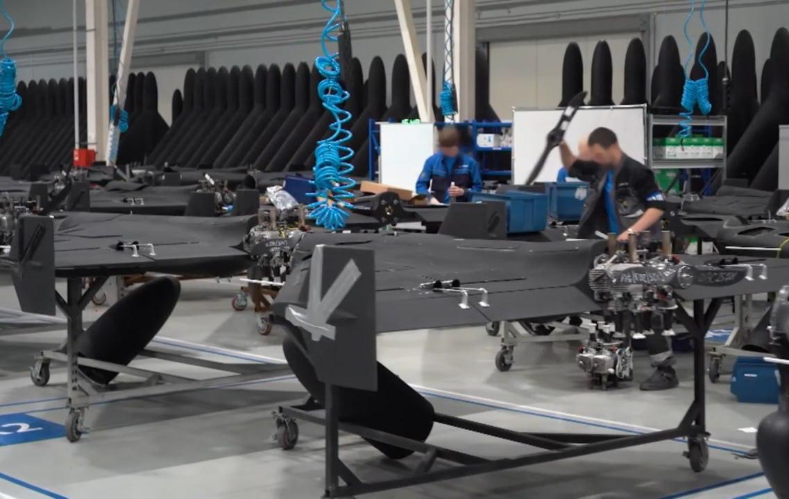russia shows off mass production of Shahed/Geran-2 drones for propaganda purposes, summer 2025 / Open-source photo