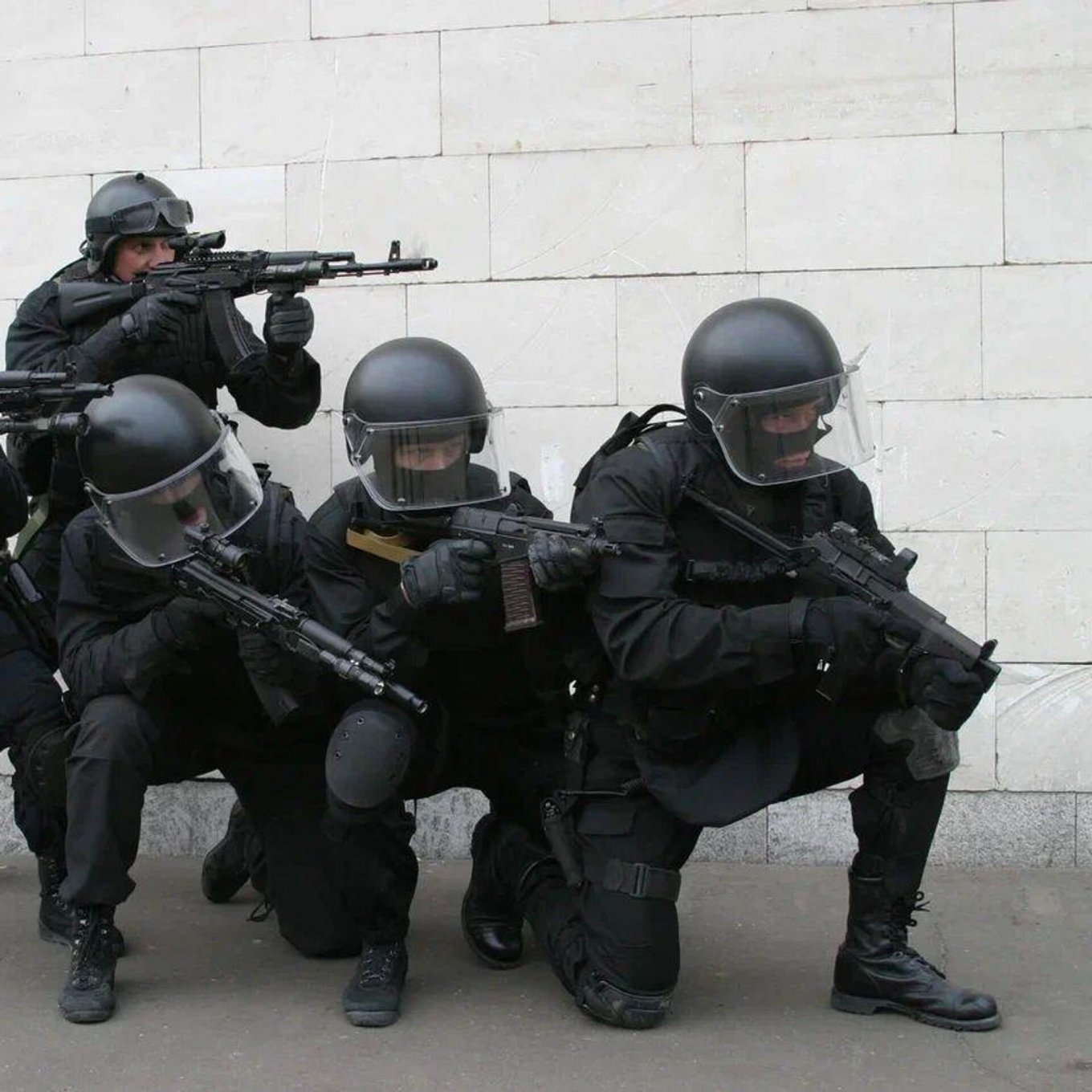 Training of russian FSB Alpha servicemen