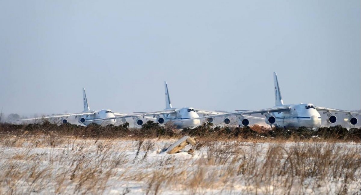 russian An-124 heavy transport aircraft during military transport aviation exercises, December 2023 Defense Express 740 Days of russia-Ukraine War – russian Casualties In Ukraine