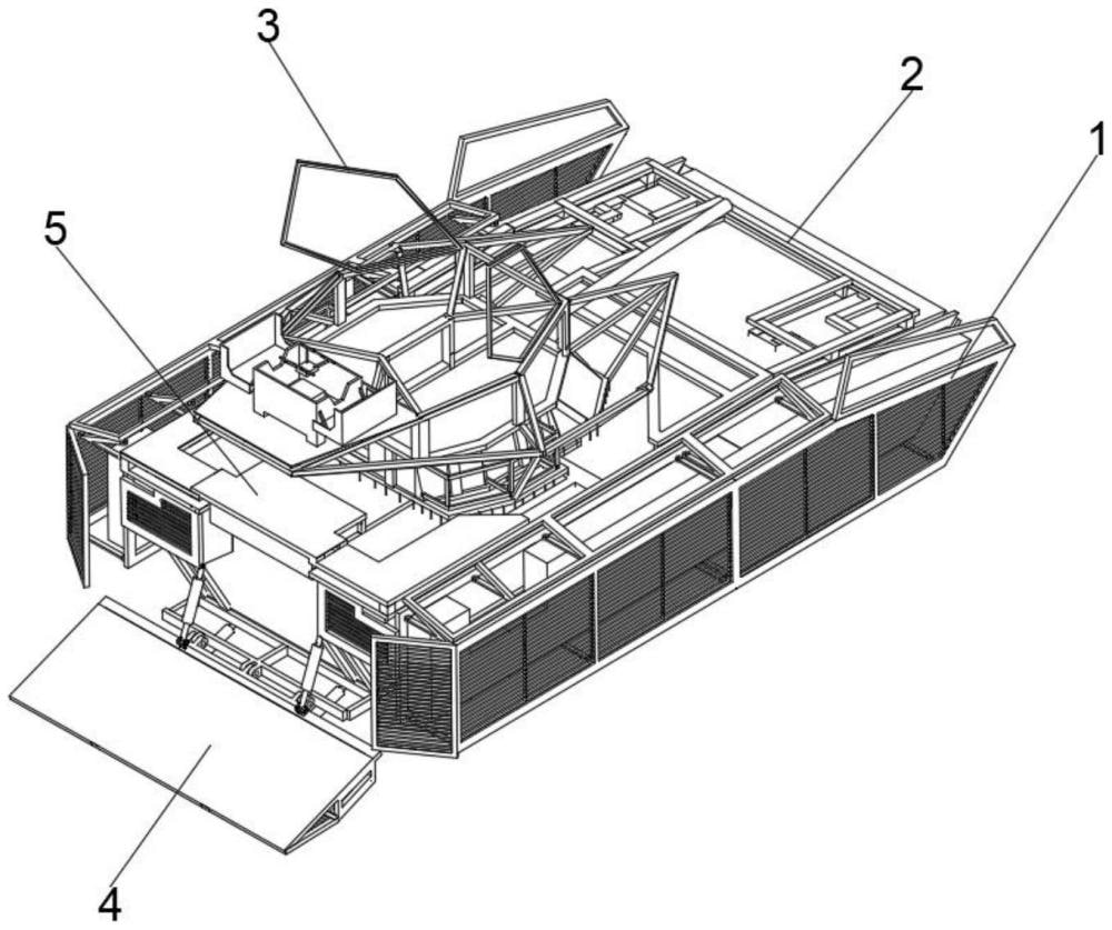 The protective structure on an infantry fighting vehicle, an image from a Chinese patent / Defense Express / China Replicates Ukrainian Anti-Drone Armor For Tanks With a Futuristic Touch
