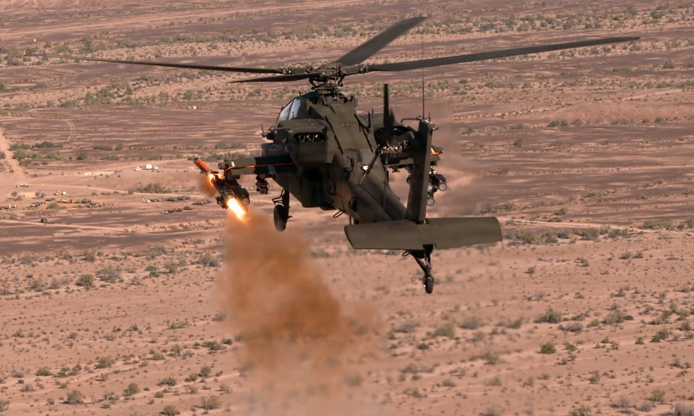 AH-64E attack helikopter