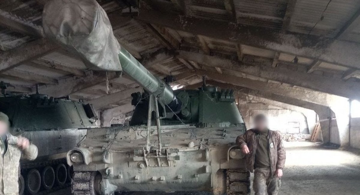 One of the first photos allegedly showing the Italian M109L howitzers in Ukraine, Defense Express