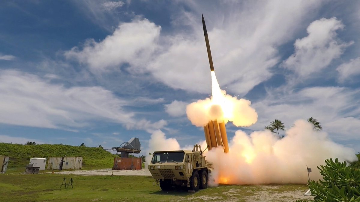 THAAD missile launch