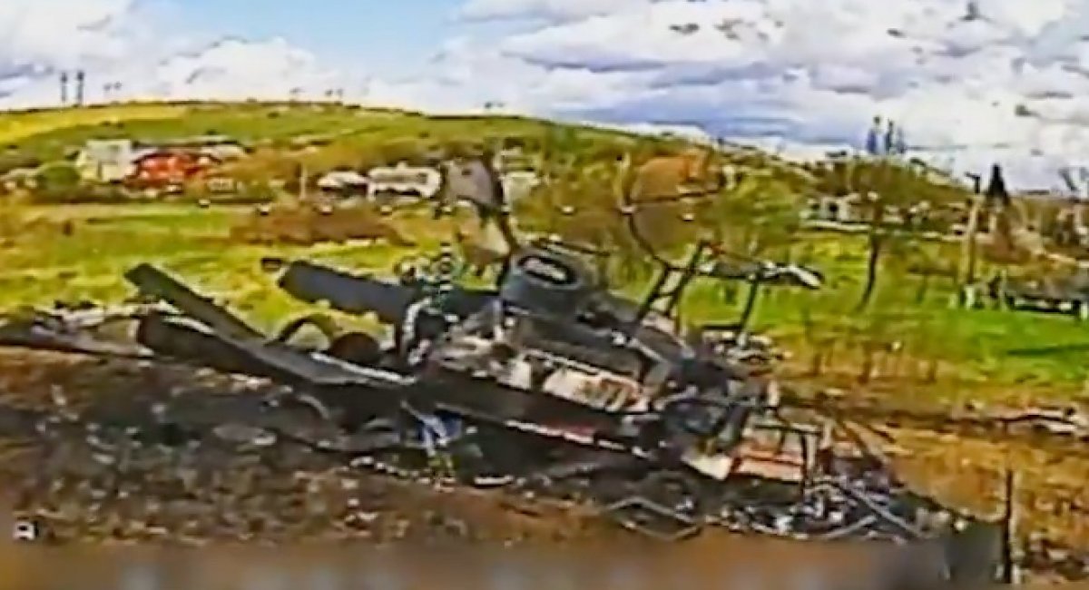 The 2S4 Tyulpan system Defense Express Ukrainian Fighter Downs russian Molniya Drone Without Firing a Shot (Video)