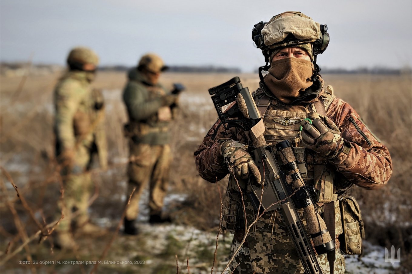 Illustrative photo: a Ukrainian sniper with a Barrett rifle, althugh with a different scope / Defense Express / American Barrett Gun Plus Ukrainian Archer Sight: Equipment of a Sniper