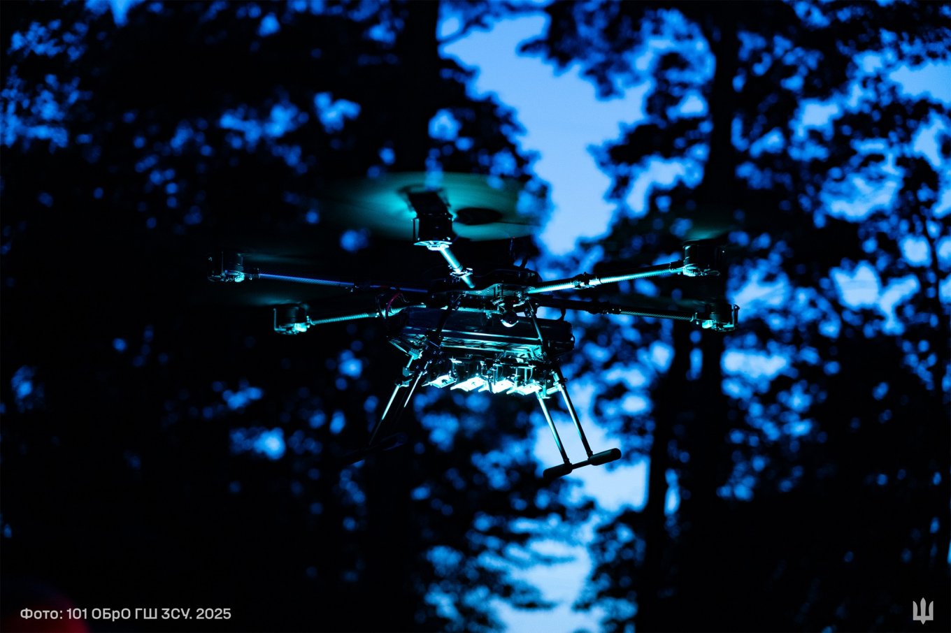 The Vampire heavy-lift hexacopter Defense Express Silent, Precise, and Relentless, the Vampire UAV Has Become Both a Tactical Asset and a Psychological Weapon (Photos)