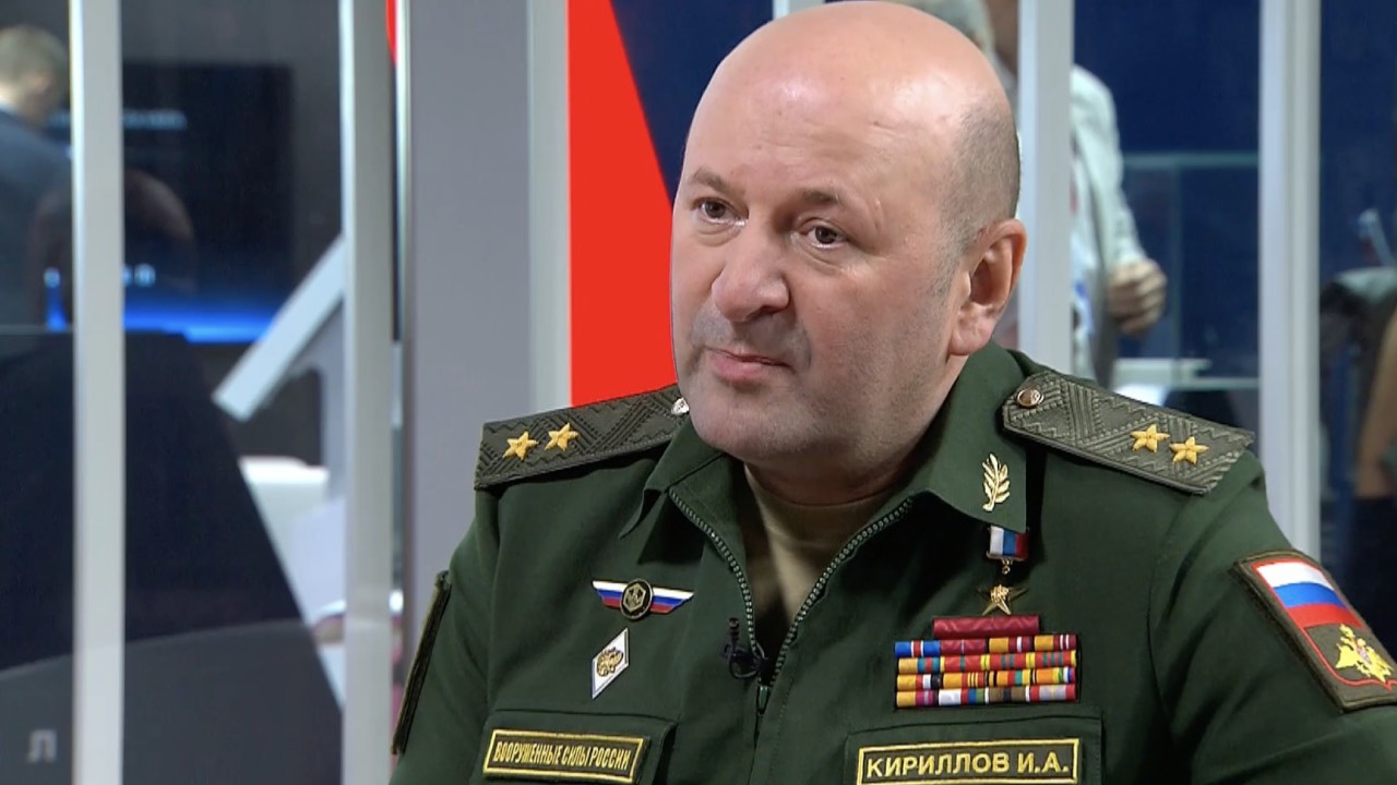 Lieutenant general Ihor Kyrylov, the CBRN forces commander of the Armed Forces of the Russian Federation