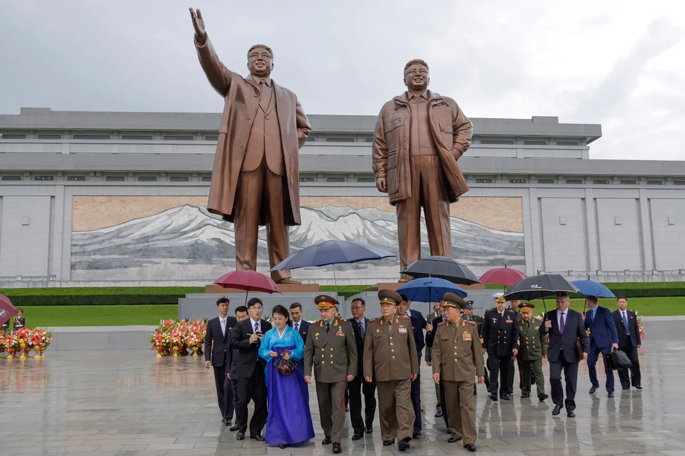 Shoigu takes part in festive ceremonies in North Korea