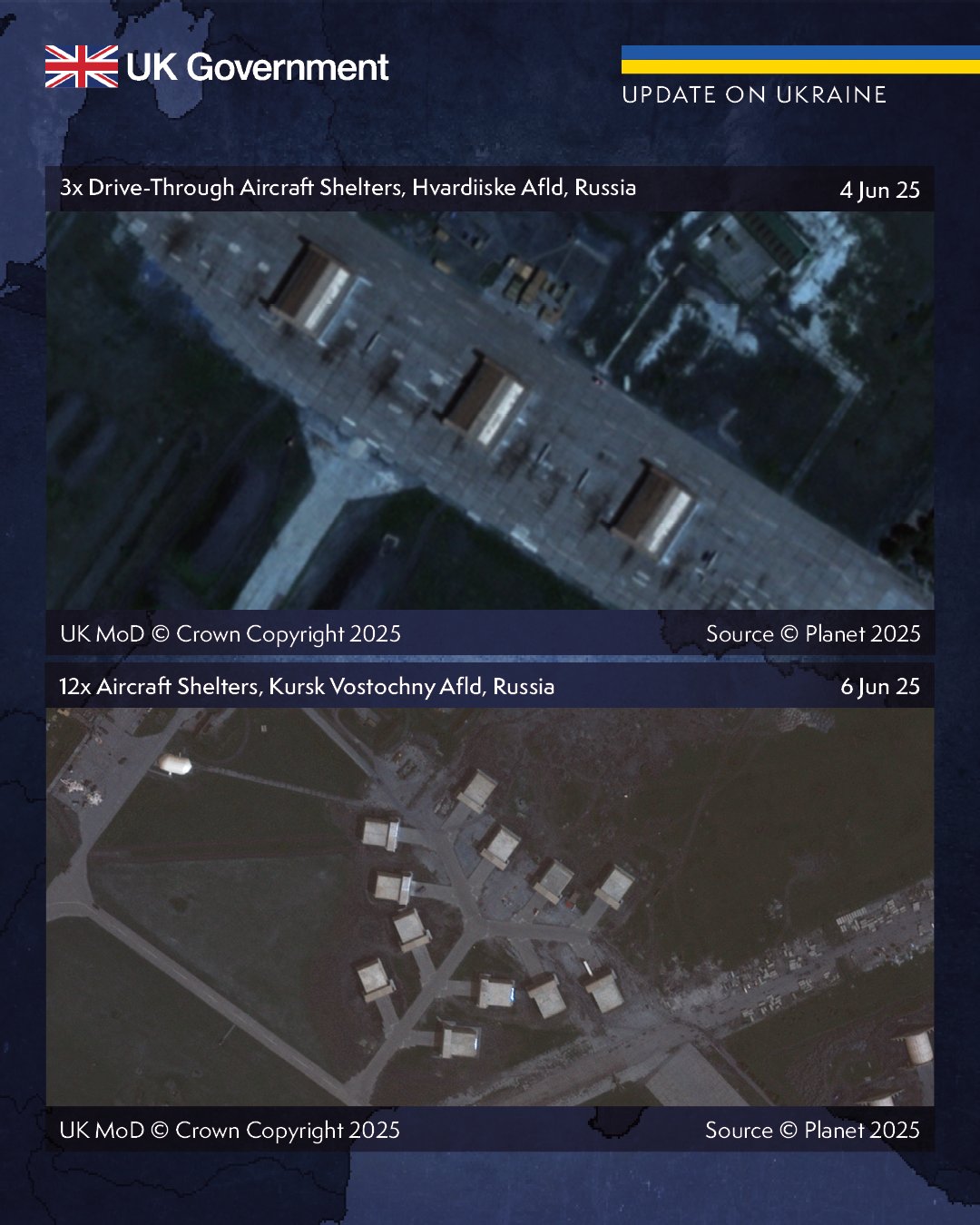 Defense Express UK Defense Intelligence Reveals Why New Domed Aircraft Shelters Are Under Construction at Key russian Airbases
