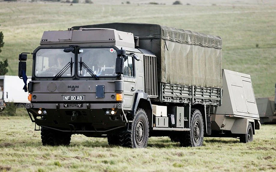 British Army MAN HX truck