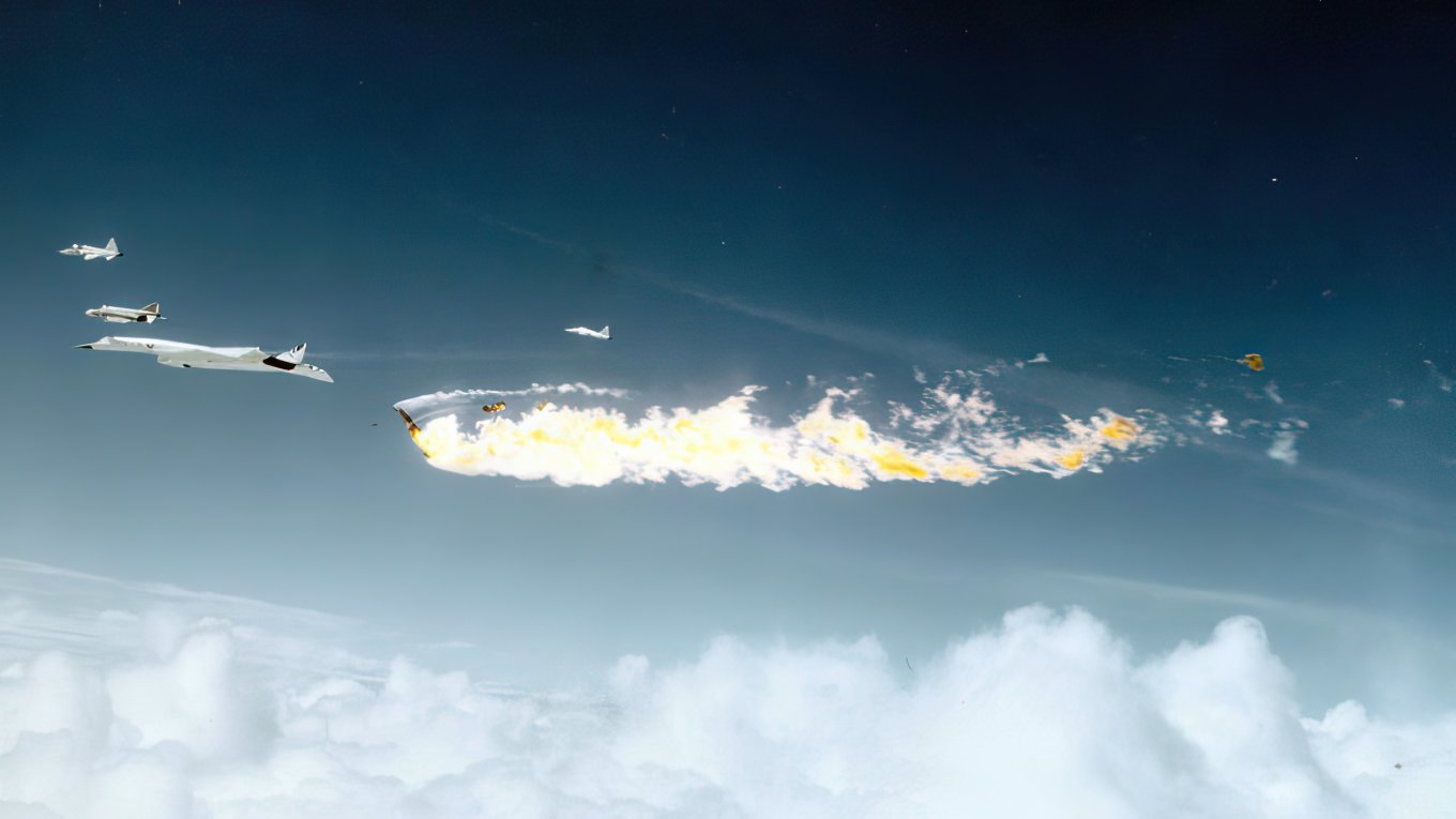XB-70 Valkyrie: How a Promo Photoshoot Doomed a Supersonic Nuclear Bomber That Was Meant to Flatten Moscow,The moment of the tragedy: Joseph Walker's plane ripping off Valkyrie's vertical stabilizers and bursting into flames