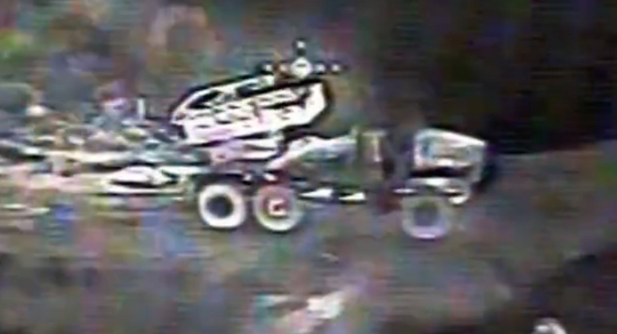 russian BM-21 Grad multiple launch rocket system Defense Express Ukrainian Resistance Fighters Hit russian Infrastructure in New Wave of Sabotage (Video)