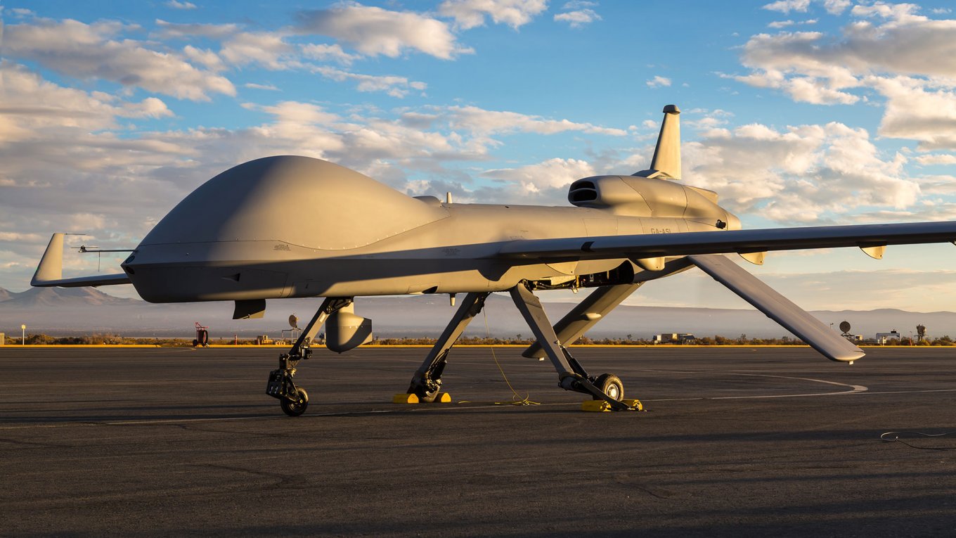 The General Atomics MQ-1C Gray Eagle unmanned combat aerial vehicle Defense Express The U.S. Lawmakers to Accelerate Sale of MQ-1C Gray Eagle drones to Ukraine