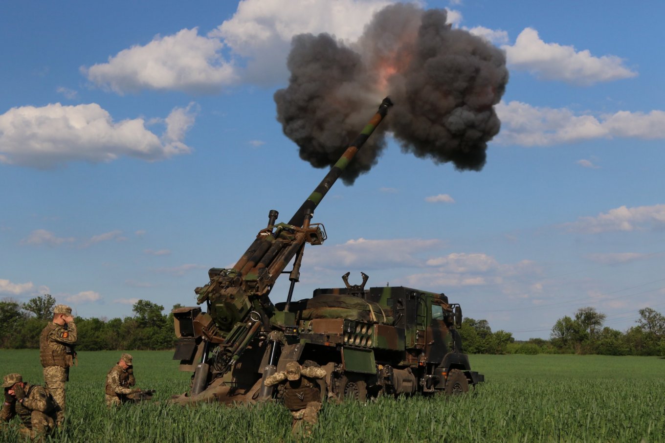 French CAESAR SPG Effective Harvesting Day in Ukraine (Photo Compilation), Defense Express, war in Ukraine, Russian-Ukrainian war