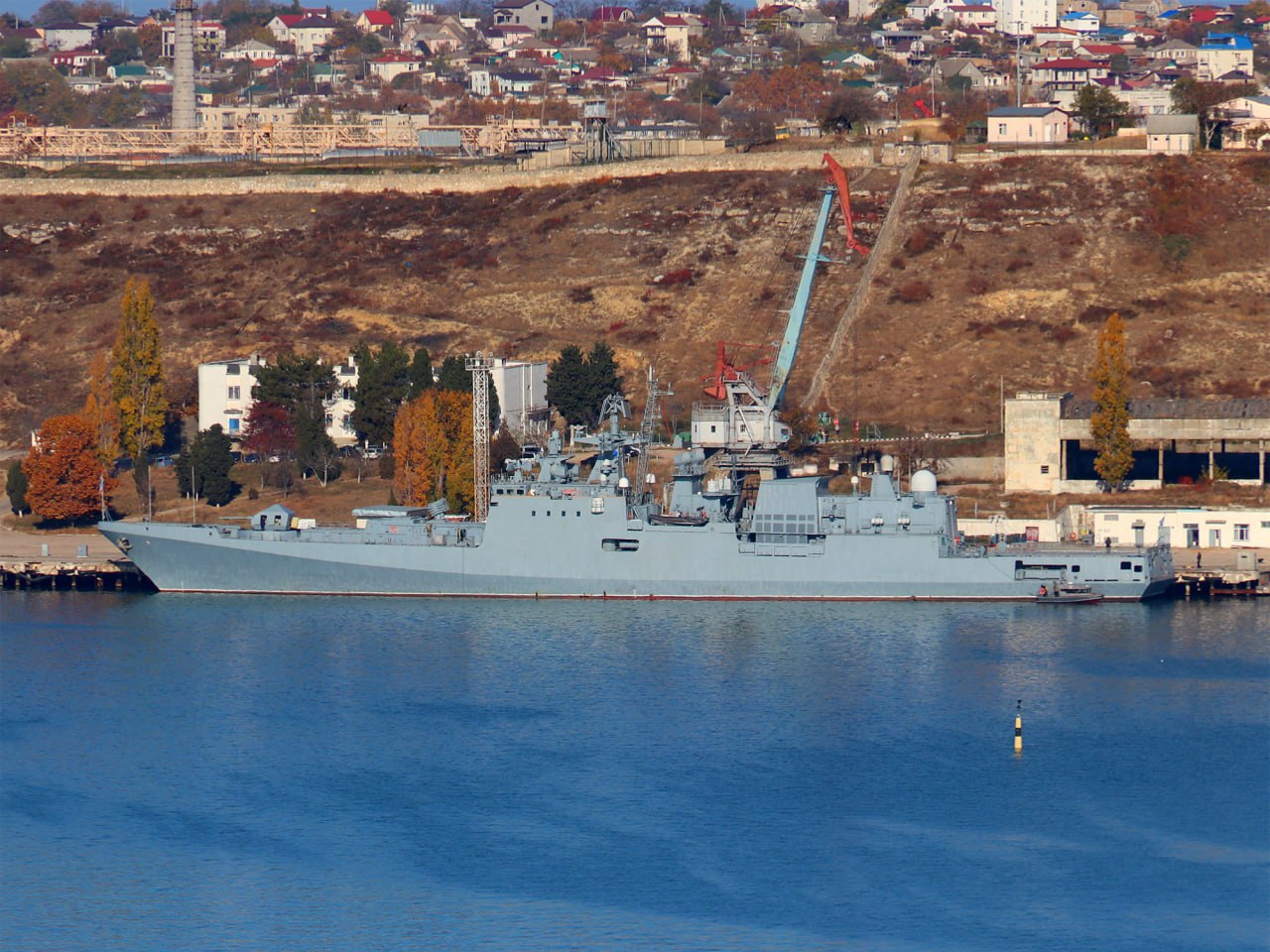 Admiral Essen frigate of the Black Sea Fleet of the russian federation, November 2022, Defense Express