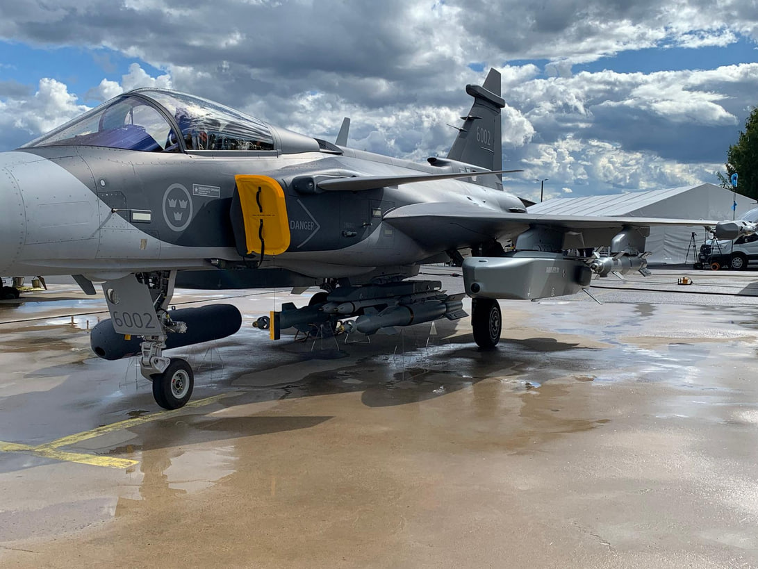 JAS-39 Gripen equipped with Taurus missiles