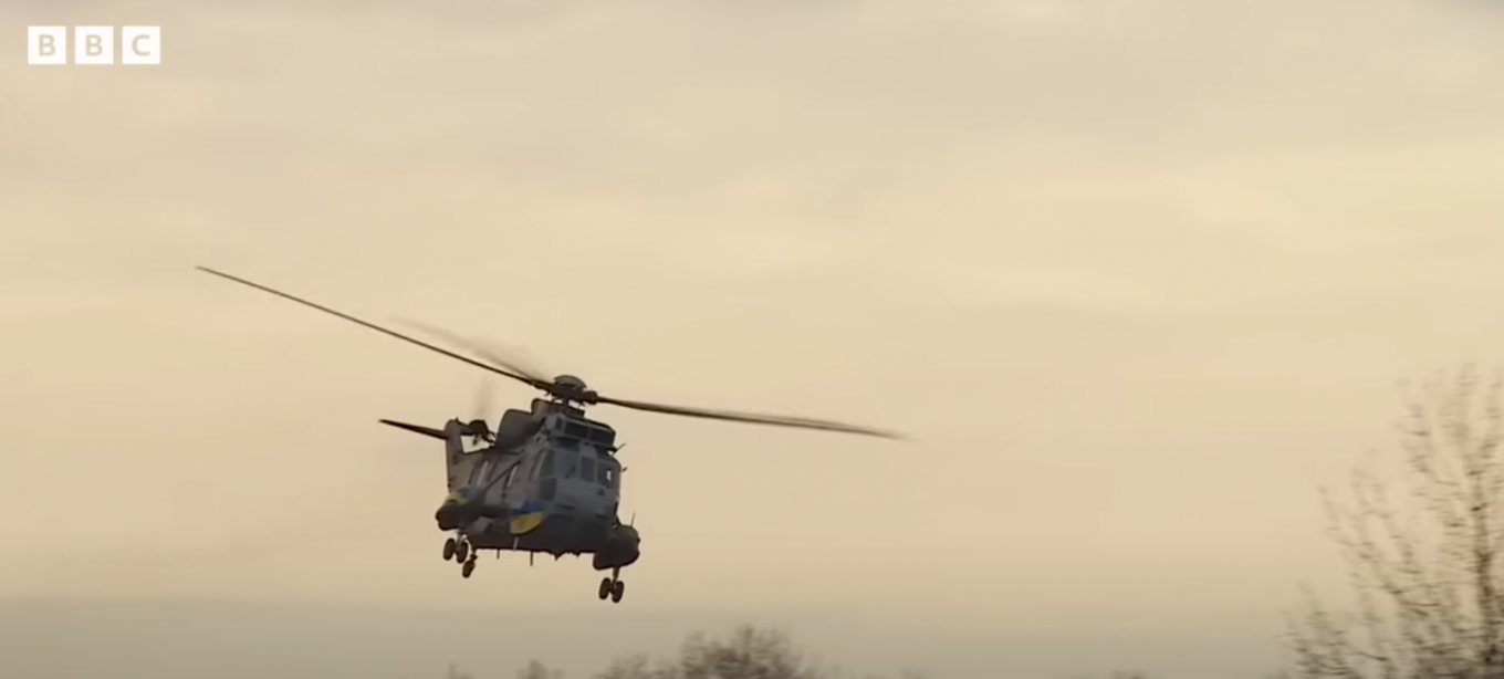 Sea King in service with the Ukrainian Navy