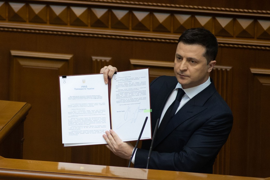 Ukraine to Increase Army by 100,000, President Volodymyr Zelensky has signed off a decree on Ukraine's transition toward a professional Army, Defense Express