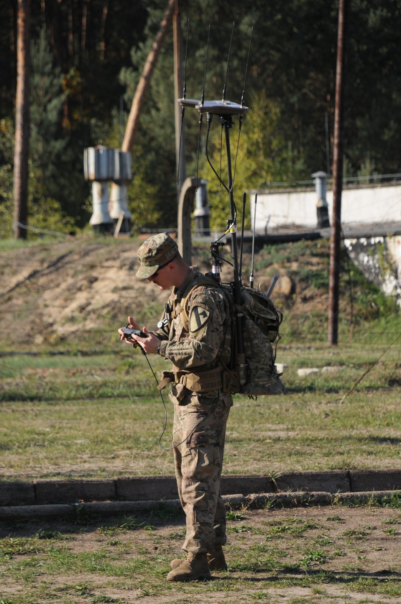 US manportable electronic warfare system