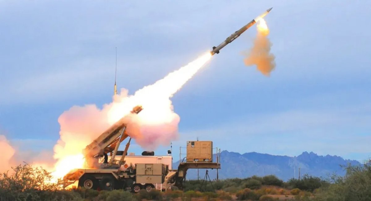PAC-3 MSE launch from a Patriot system