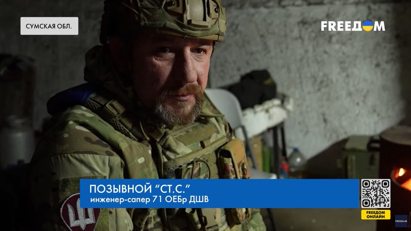 How Ukrainian Ground Robots Stop russian Invaders, Rescue Defenders in Sumy Region, engineer-sapper of the 71st Jaeger Brigade of the Ukrainian Air Assault Forces with the call sign St.S.