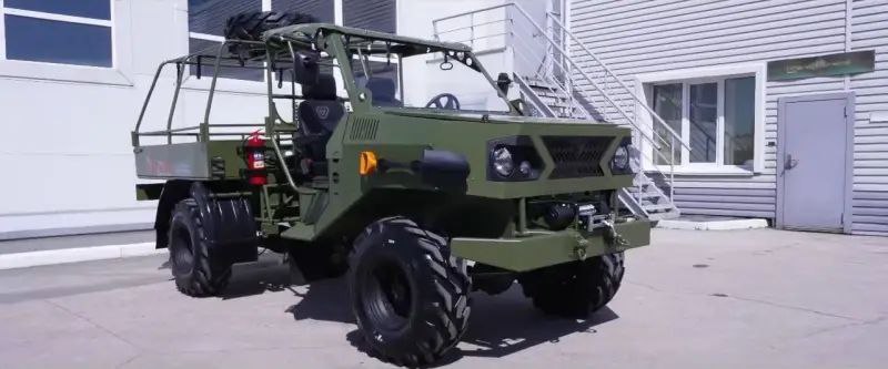 russians Send Their Own Tactical Wheeled Transporter to frontline, Which They Made to Replace Chinese All-terrain Vehicles, Plastun-TT tactical wheeled transporter