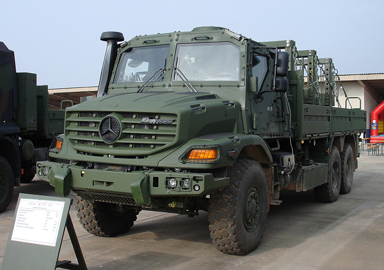 Zetros GTF 6x6 truck
