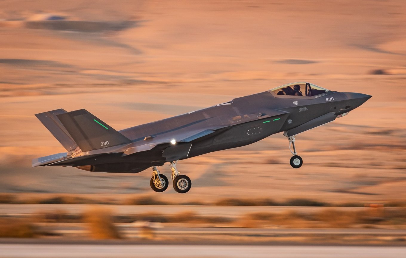 An Israeli F-35I 