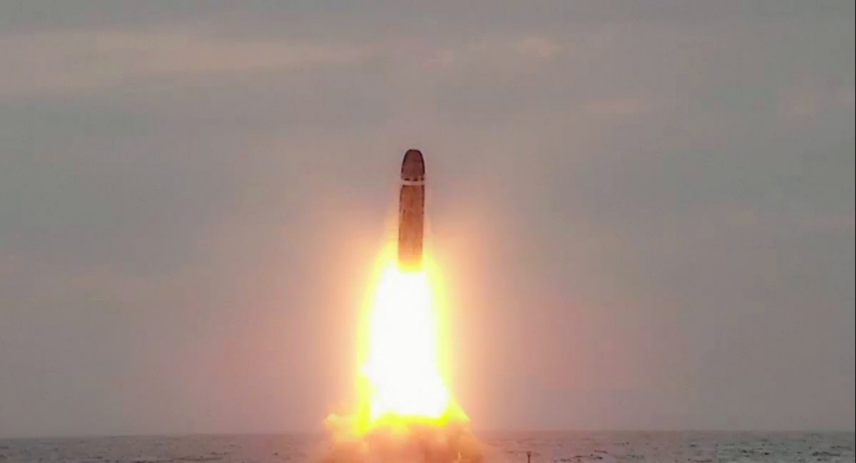 Launch of the M51.3 intercontinental ballistic missile / Photo credit: French Ministry of the Armed Forces and Veterans