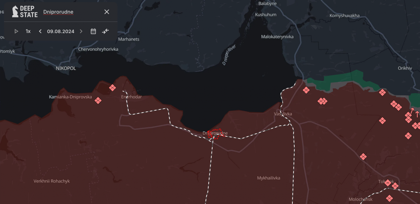 Dniprorudne, Zaporizhzhia region, Ukraine Defense Express The UK Defense Intelligence: russia Intensifies Resource Theft in Zaporizhzhia Region