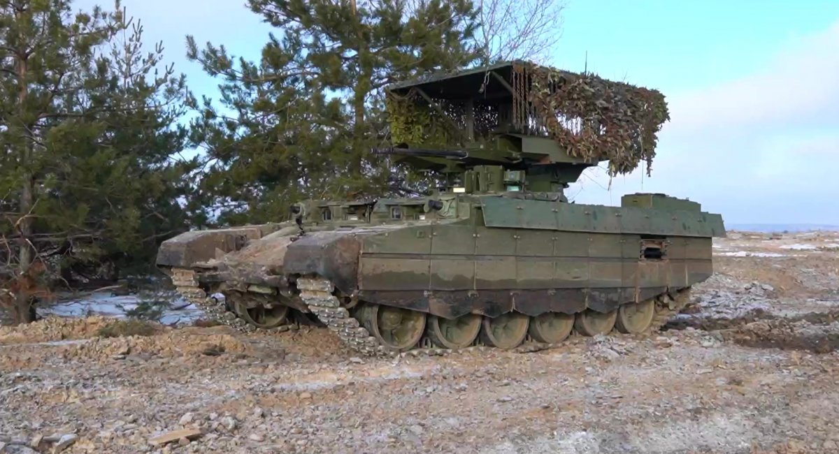 russian T-14 Armata tanks, December 2022