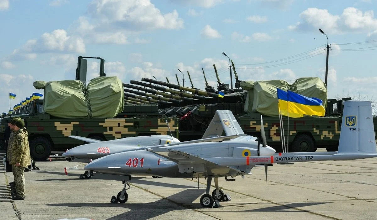 Bayraktar TB2 of the Ukrainian Armed Forces